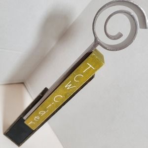 Tieton TCW Cider Beer Tap Handle Pull Wood Medal Bar Keg